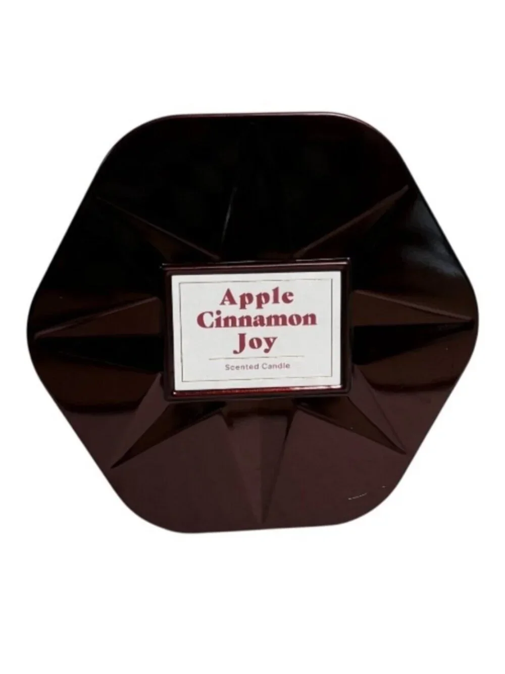 Threshold Apple Cinnamon Joy 18 oz 3 Wick Candle Decorative Tin New